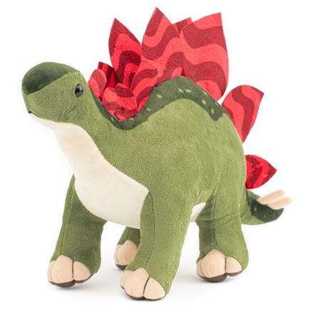 Plyšová hračka dinosaurus Baby Mix Stegosaurus, 38cm