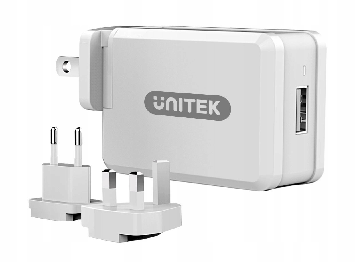Unitek Y-P538 Nabíječka do sítě 1x Usb 20W Qc 3.0 Uk zástrčka Eu Čína