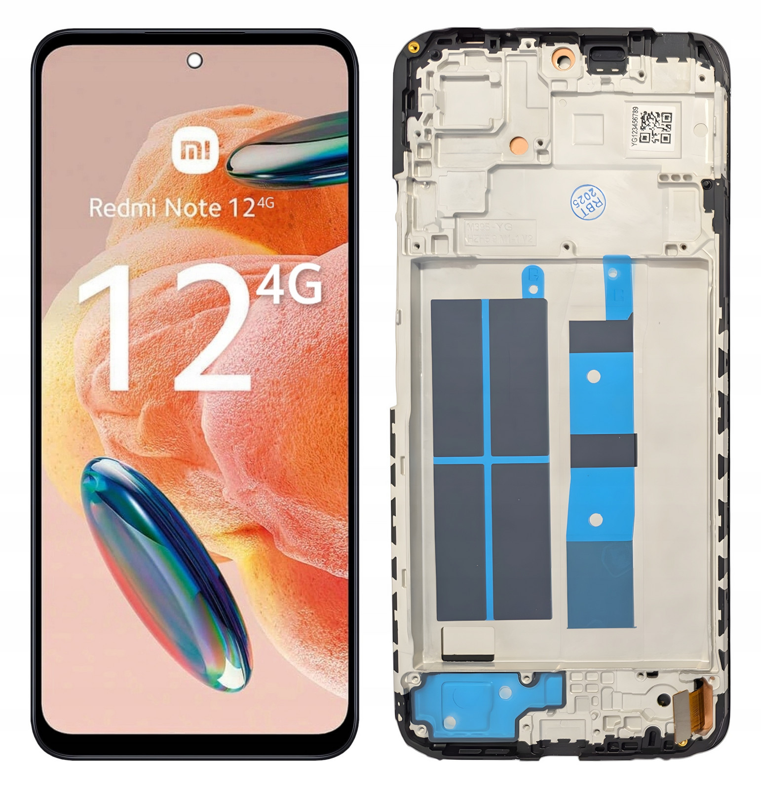 LCD Displej Pro Xiaomi Redmi Note 12 4G Incell V Rámečku 23021RAAEG