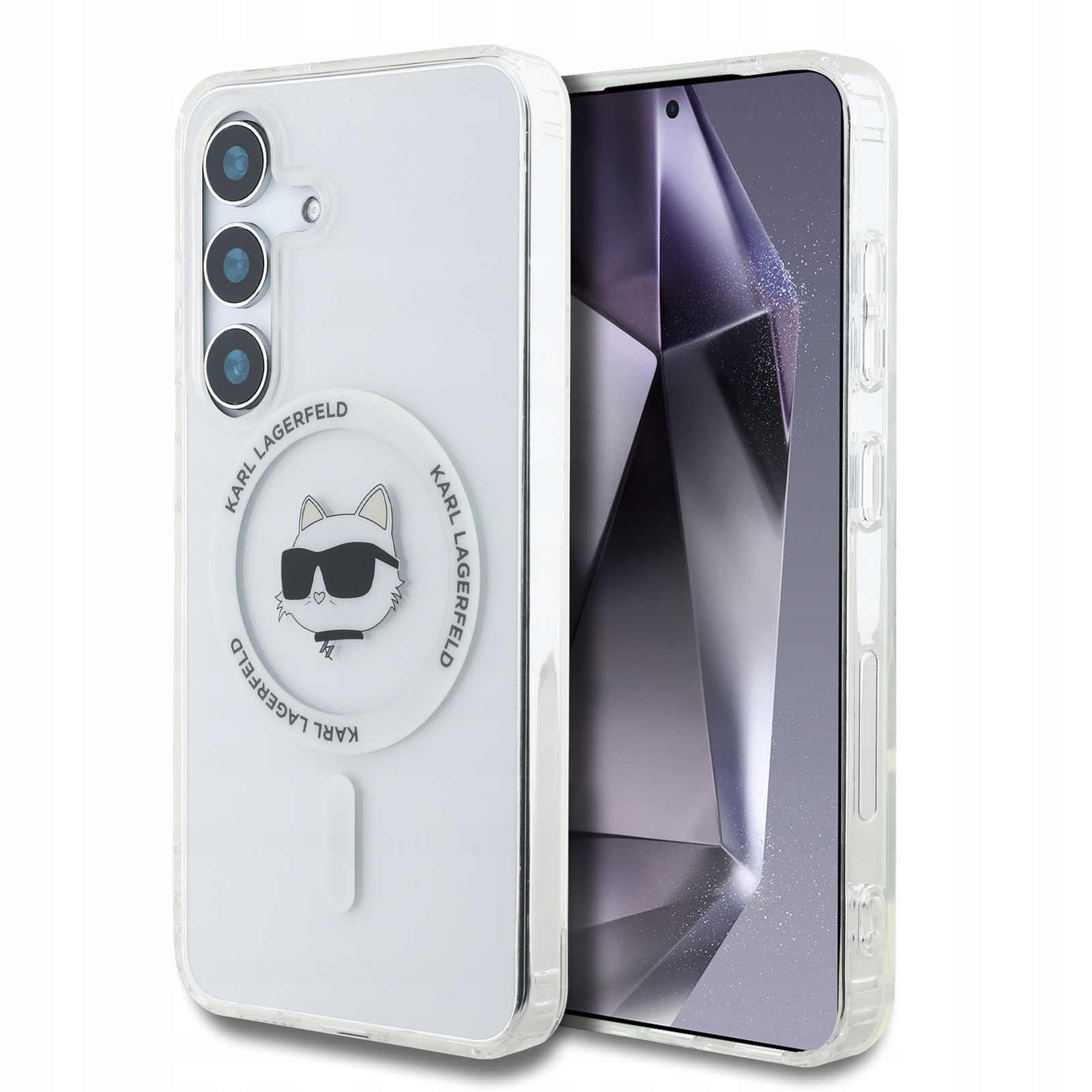 Pouzdro Karl Lagerfeld pro MagSafe na Galaxy S25, obal, pouzdro