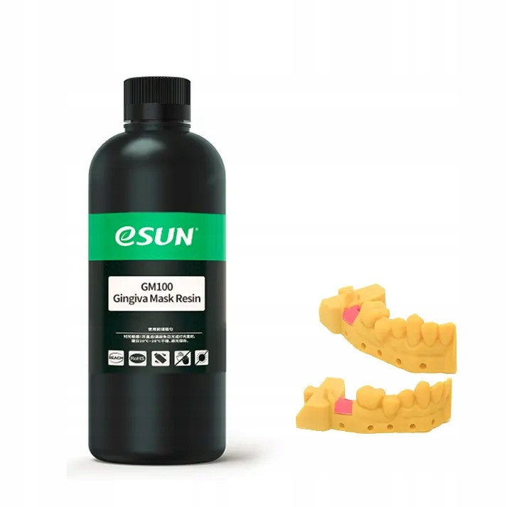 eSUN GM100 zubní pro dásňové masky Gingiva Mask Resin růžová 500