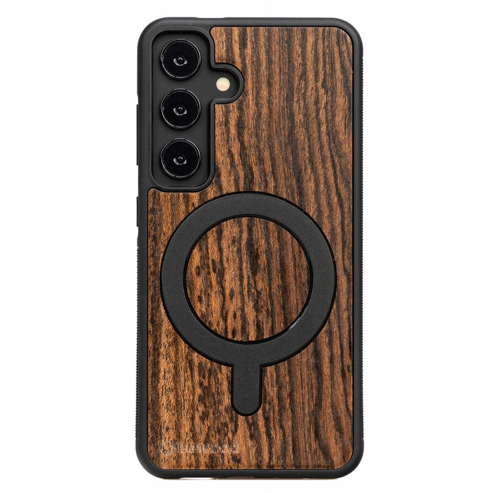 Dřevěné Pouzdro Bewood pro Samsung Galaxy S25 Bocote s MagSafe