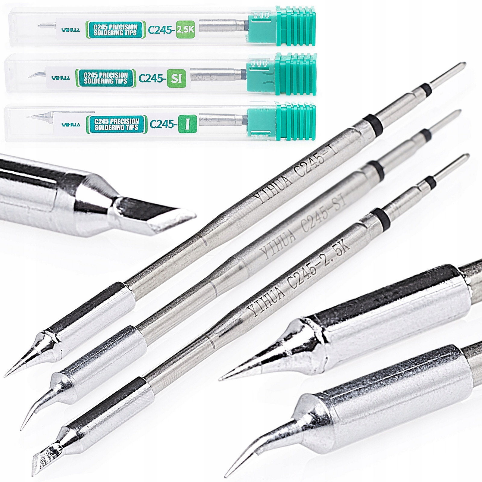 Yihua Hroty Pro Pájecí Stanici Sada C245 T245 A Si 2.5K Techrebal