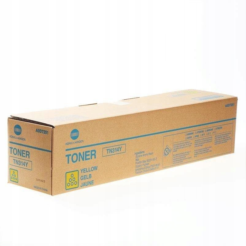 Toner Konica Minolta TN314Y Yellow c353