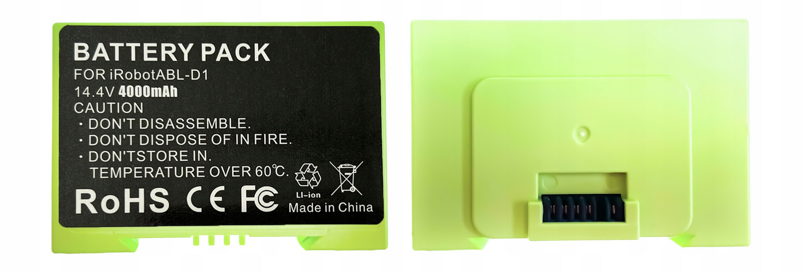 Nová baterie Akumulátor 4000 mAh pro Roomba i3558, i4, 4150, 4550, 4552, i4+