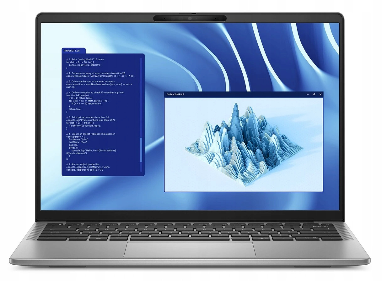 Dell Latitude 7455 Copilot+ Snapdragon 16GB 512GB Qhd+ Dotyk Win 11 Šedá