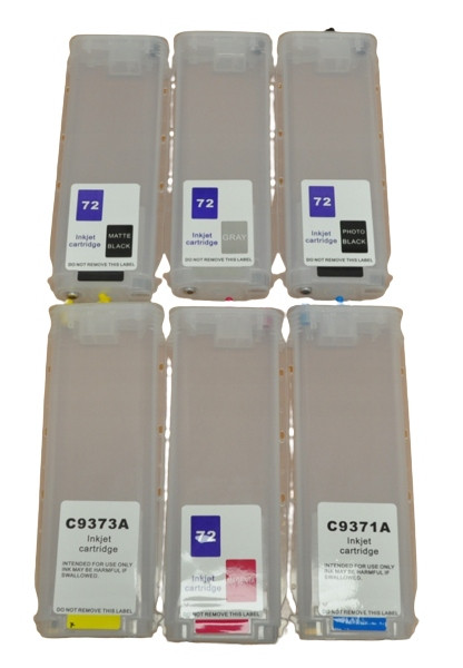 Ciss Kazety 72 Pro Hp Designjet T790 T1100 T1300