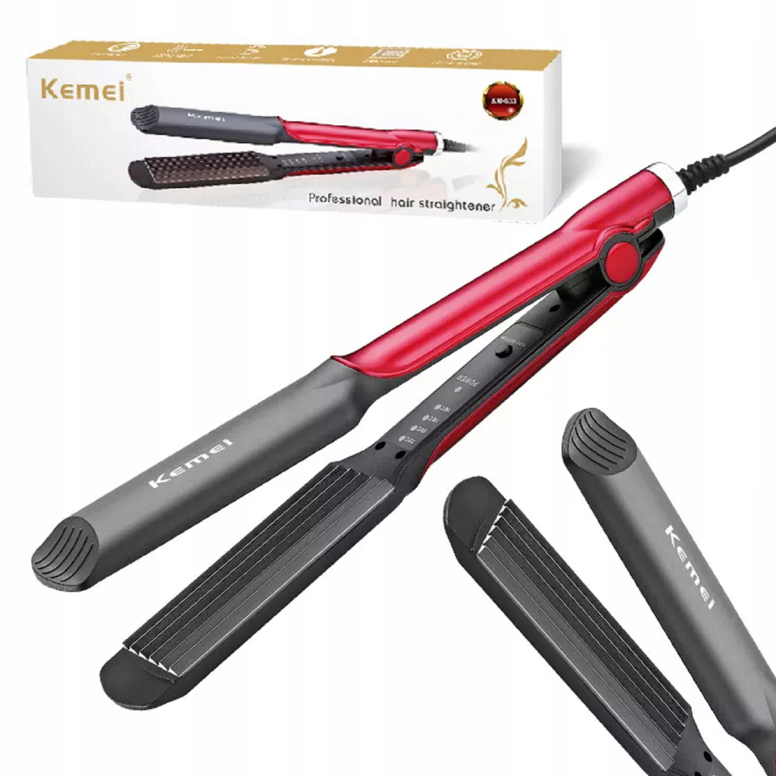 Karbon Na Vlasy Keramická Regulace Teploty Rychlé Předehřívání