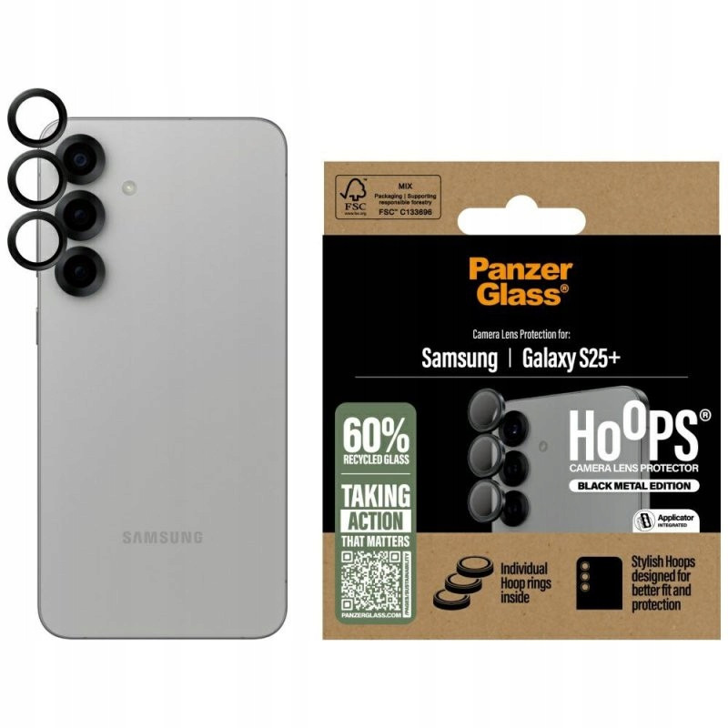 Tvrzené sklo na objektiv PanzerGlass pro Samsung S25 Plus