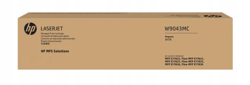 Nový Toner Hp W9043MC Magenta E77825 E77822 E77830