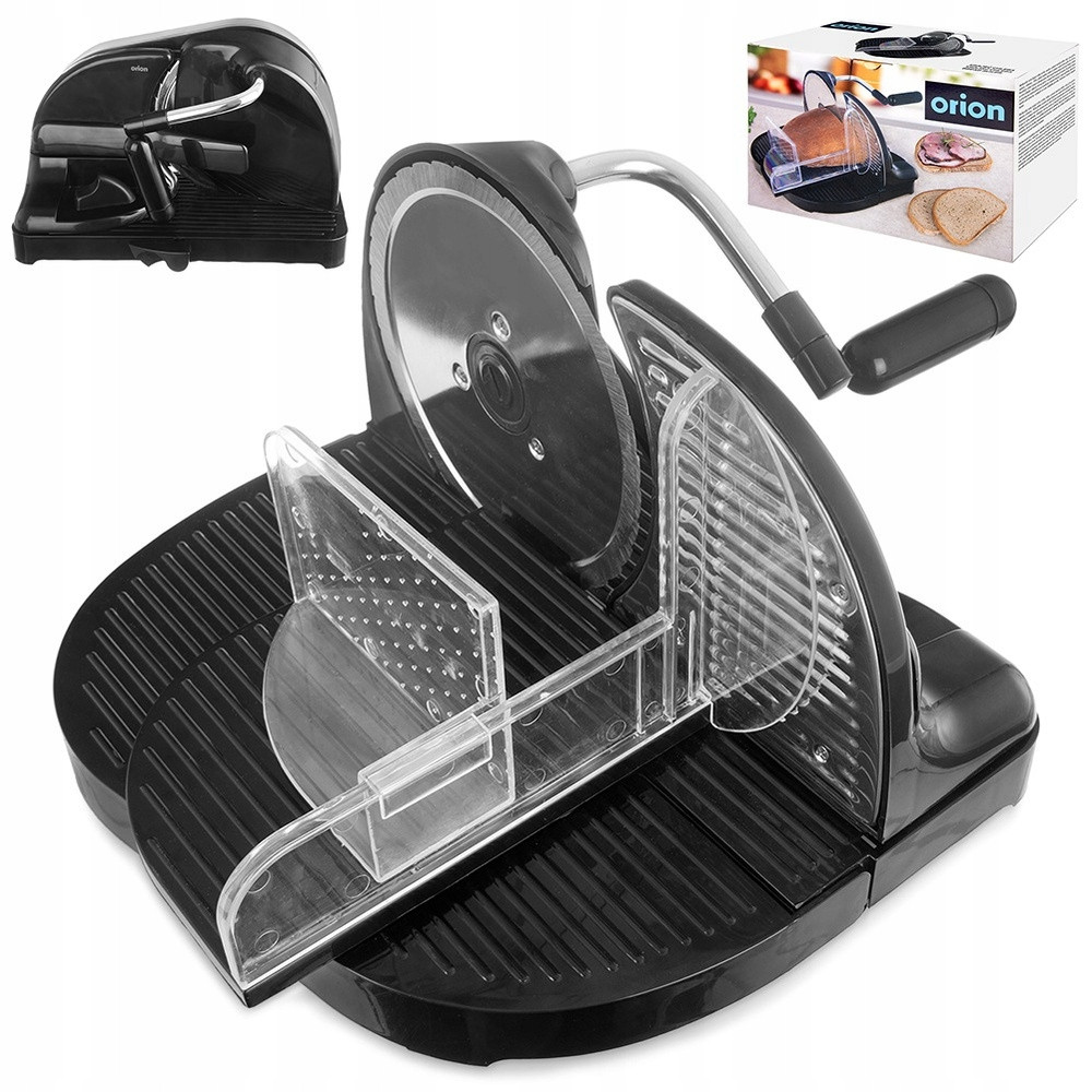 Kráječ Na Chléb pečiva uzenin sera ruční kompaktní černý