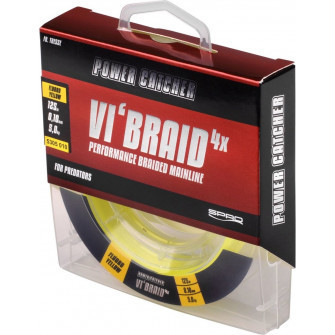 Spro splétaná šňůra Power Catcher Vi'Braid Yellow 0.16mm/9kg/125m