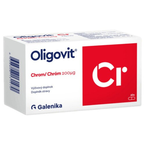 Oligovit Chrom 200mcg 60 tobolek Galenika