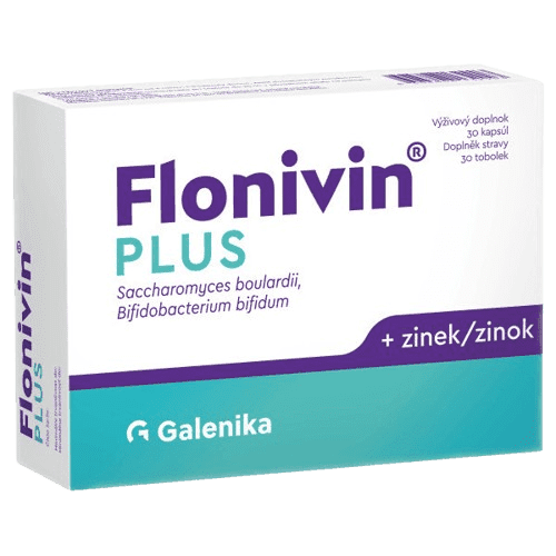 Flonivin Plus+zinek 30 tablet Galenika