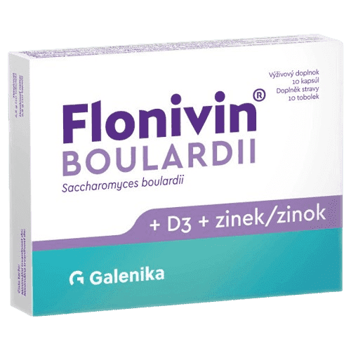 Flonivin Boulardii+D3+zinek 10 tablet Galenika