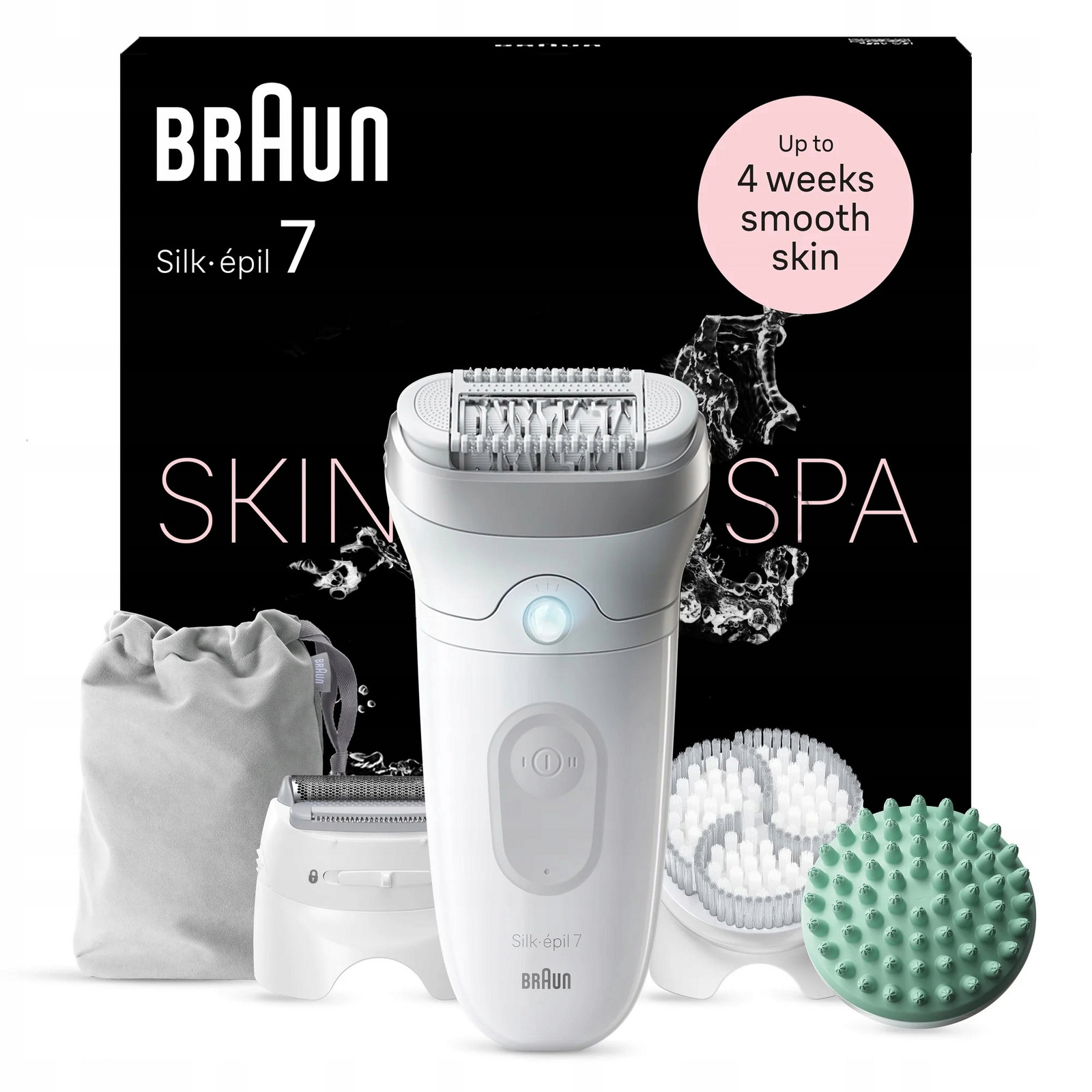 Braun Epilátor Silk-épil SE7-081 Provozní doba (max) 40 min Číslo