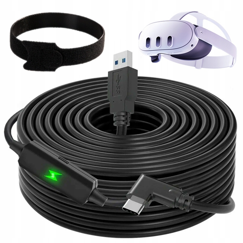 Kabel pro Oculus Quest 3 Link Usbc 3.2 Quest 1 Quest 2 Vysoká Rychlost 5G Napájení