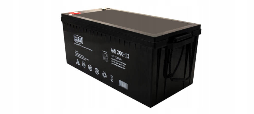 Akumulátor Vrla MegaBat Agm 200Ah 12V Mb 200-12