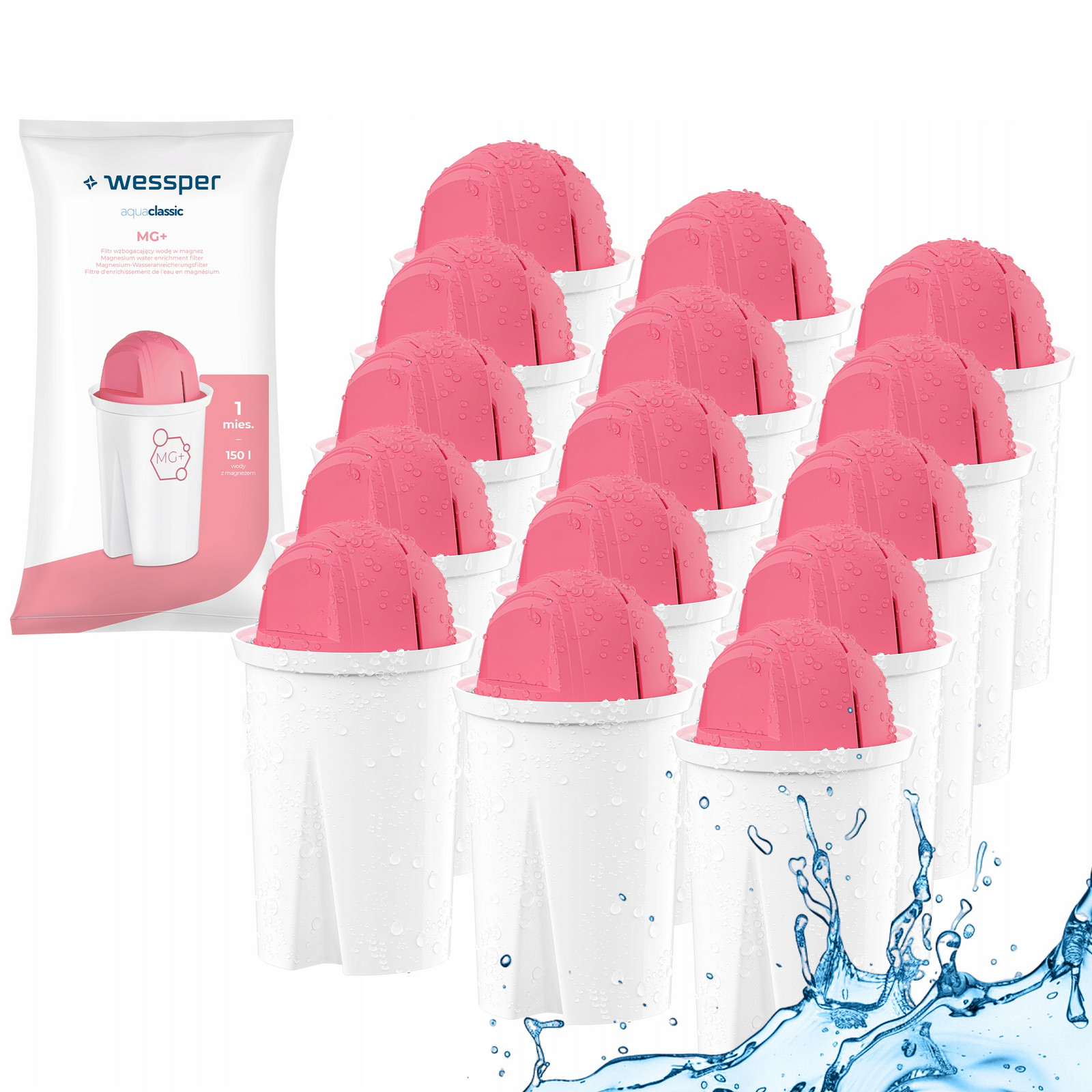 Hořčíkový filtr Wessper Mg+ pro filtrační konvici Brita Dafi náhrada 15x