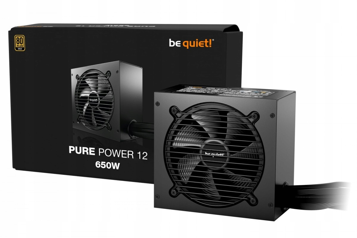 Zdroj be quiet! Pure Power 12 650W Atx 3.1 80PLUS Gold