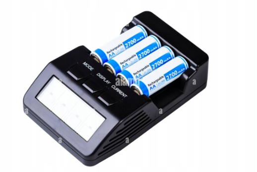 Nabíječka Baterií Na Baterie Aa Aaa 9V R20 14