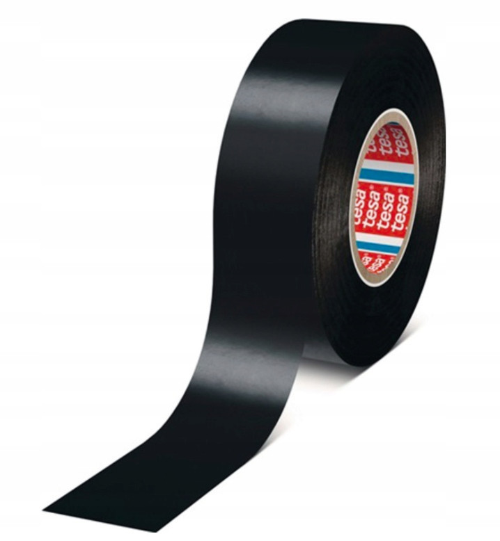 Izolační Páska Pvc Tesa Černá Vodoopdorna 20M 19MM