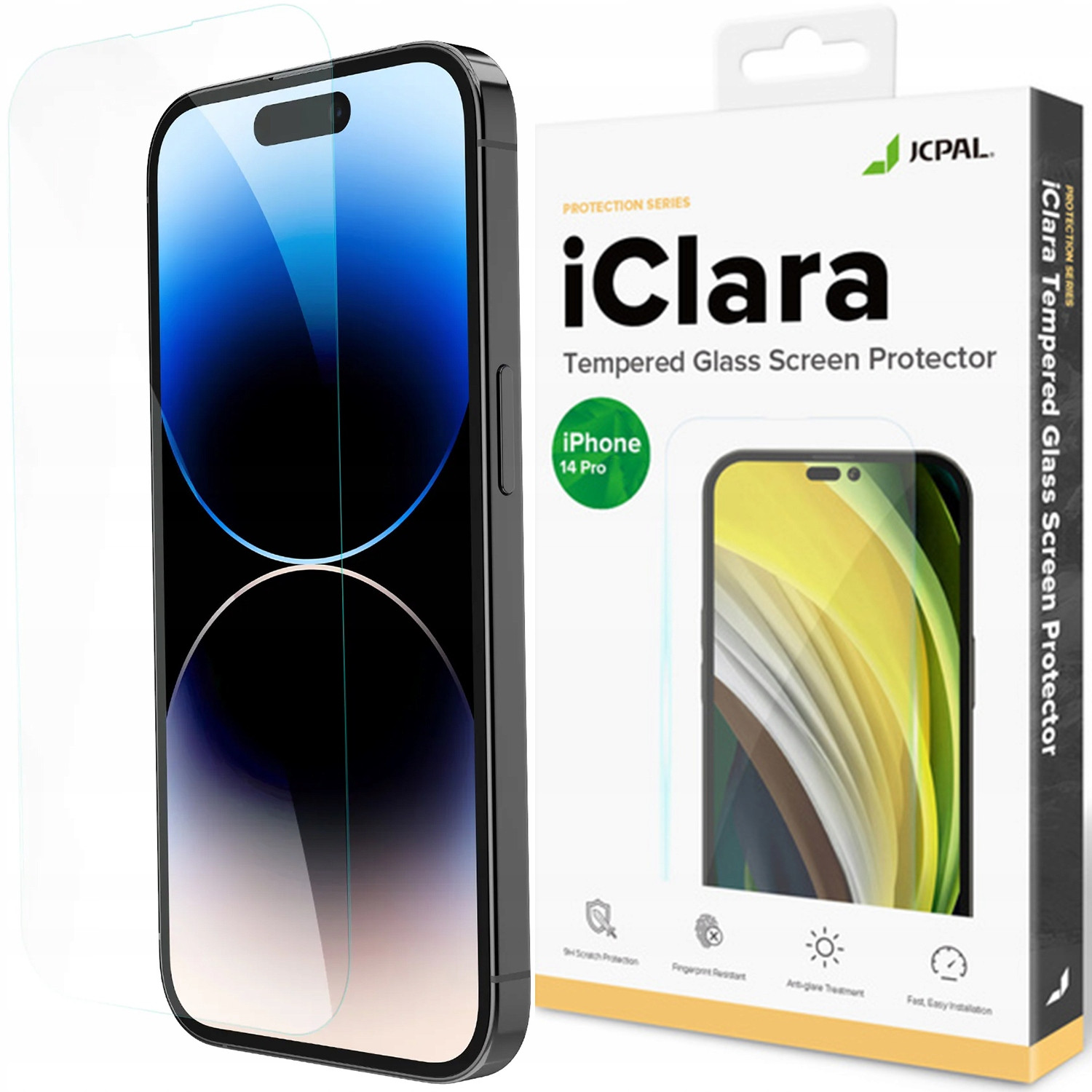 Tvrzené sklo JCPal pro Apple iPhone 14 Pro 1 ks