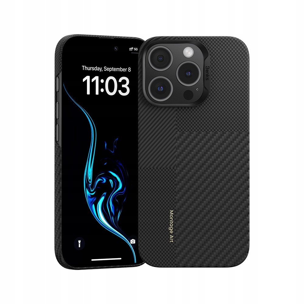 Pouzdro Benks Frame 600D+1500D (MB66) pro Iphone 16 Pro Max