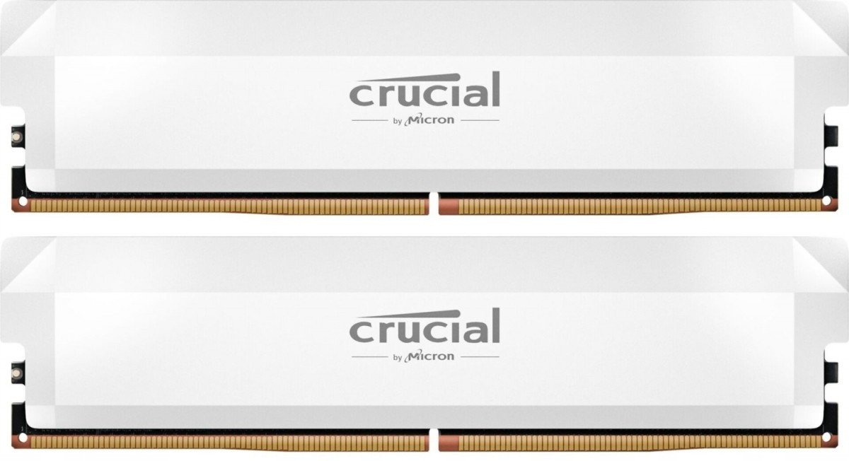 Paměti DDR5 Pro Oc 32/6400(2*16GB) CL38 bílé