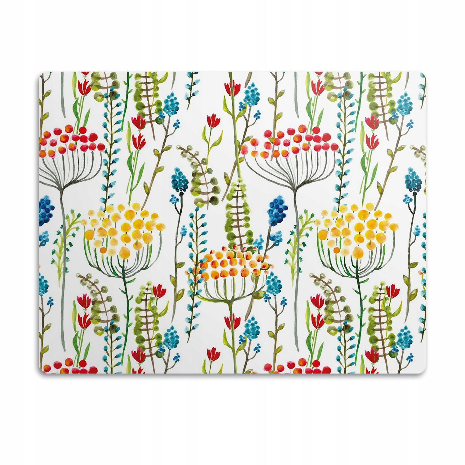 Podložka pod misku pro psa kočku Barevná louka 60x40 cm