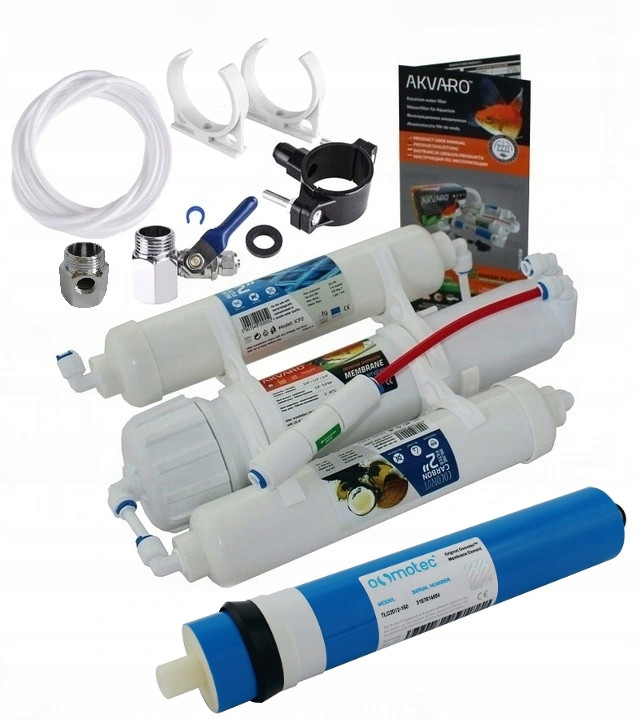 Vodní filtr RO3 akvarijní osmóza 150 Gpd mosazné připojení 3/4