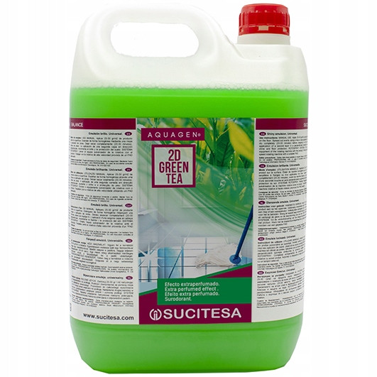 Sucitesa Aquagen 2D Green Tea 5l, na podlahy, vůně zelený čaj