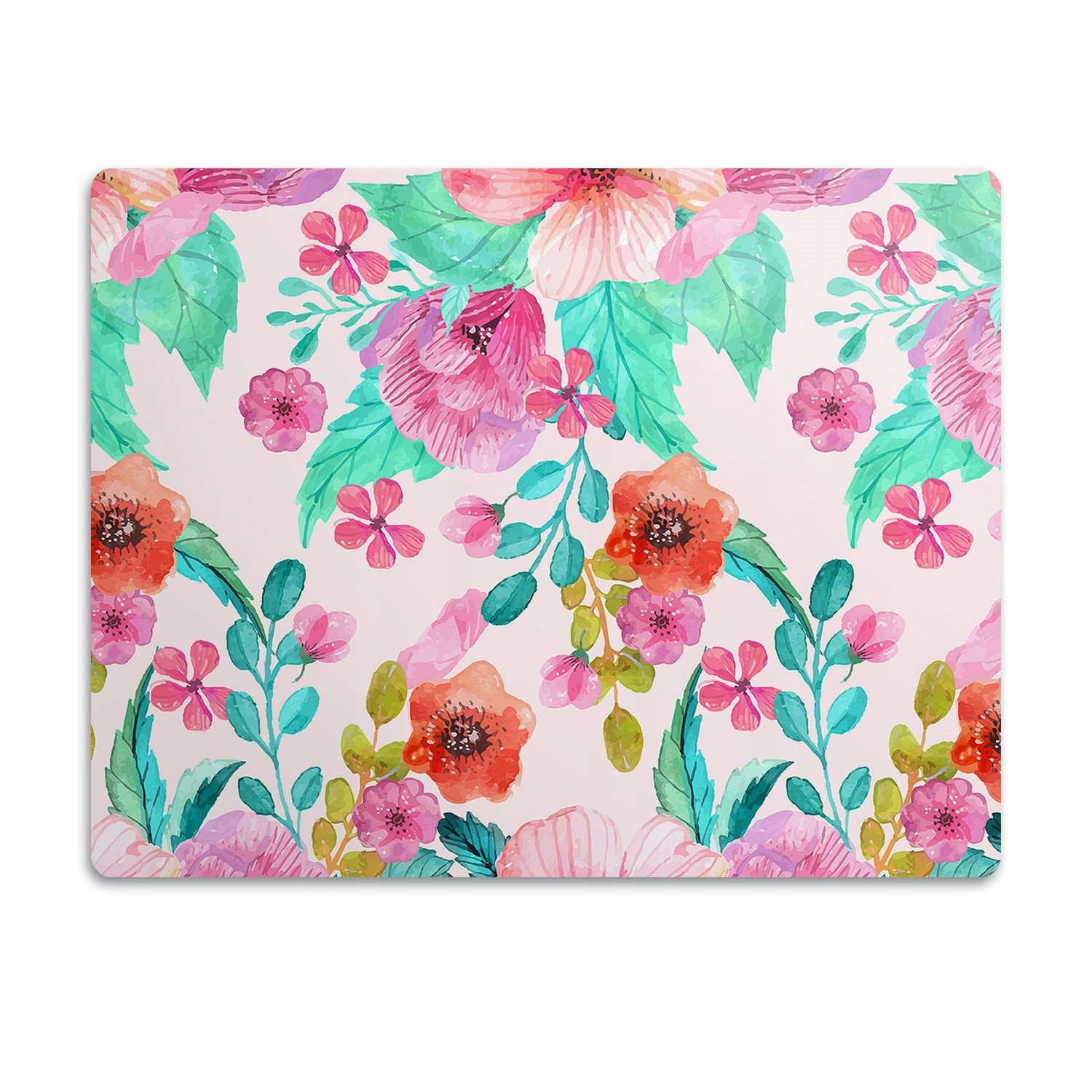 Podložka pod misky pro psa kočku Květinky 60x40