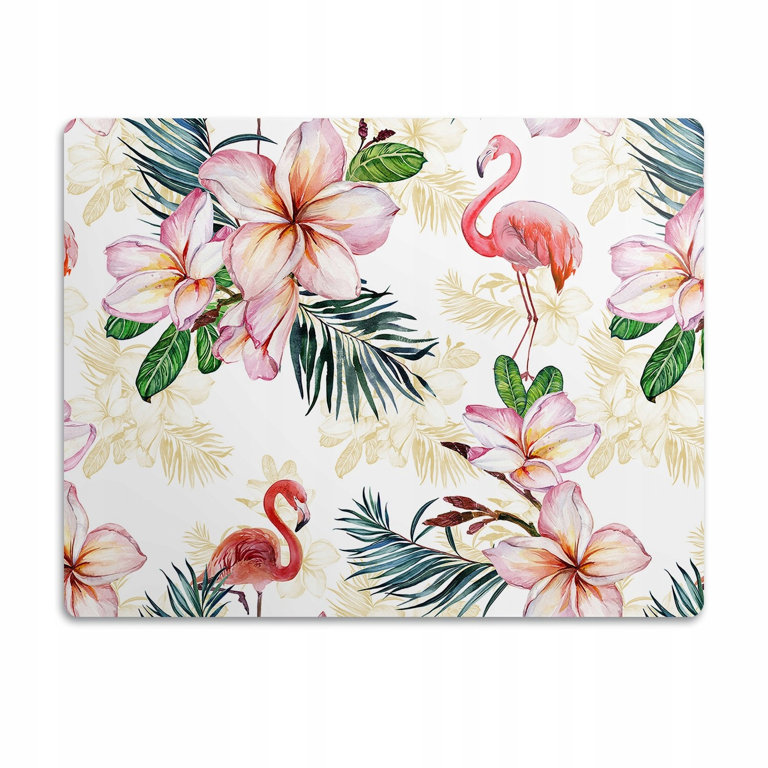 Podložka pod záchod pro kočky Plameňáci v květech 60x40