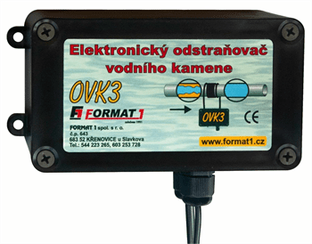 Odstraňovač vodního kamene FORMAT OVK3 pro potrubí do 4 coulu
