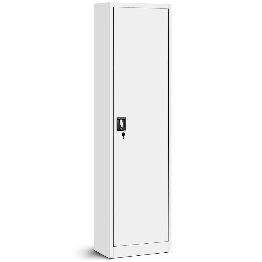 Kancelářská skříň Alex kov bílá