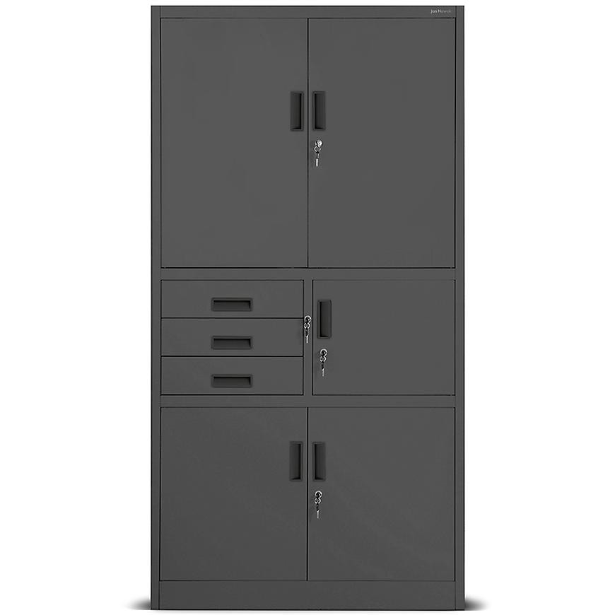 Kancelářská skříň Filip II kov antracit