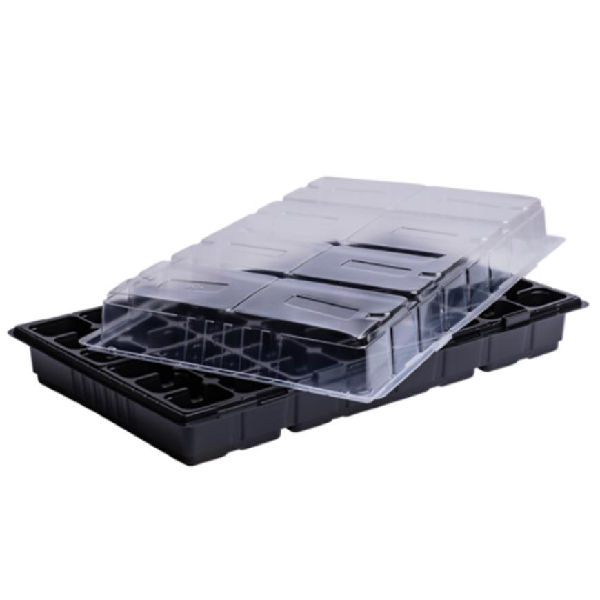 Minipařeniště se 48 komorami a krytem