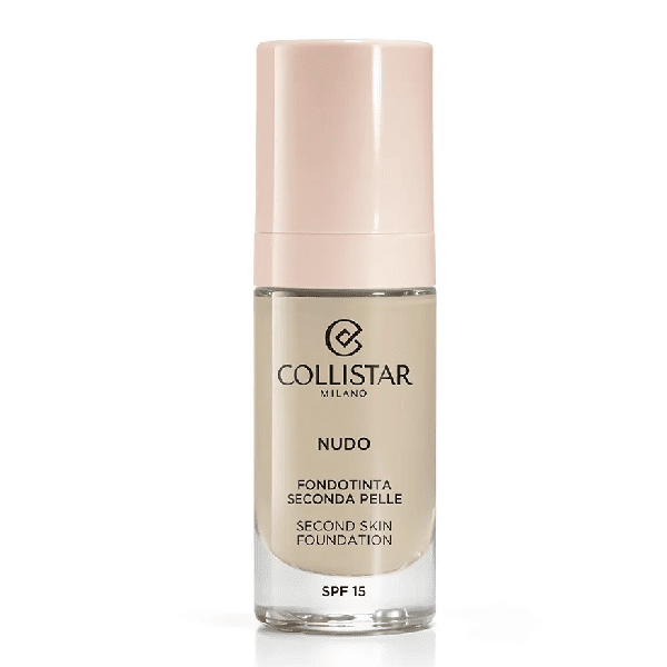 Collistar Rozjasňující hydratační make-up SPF 15 (Second Skin Foundation) 30 ml 1N Ivory