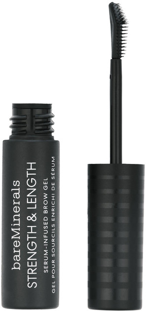 bareMinerals Posilující a prodlužující gel na obočí Strength & Length (Serum-Infused Brow Gel) 5 ml Clear