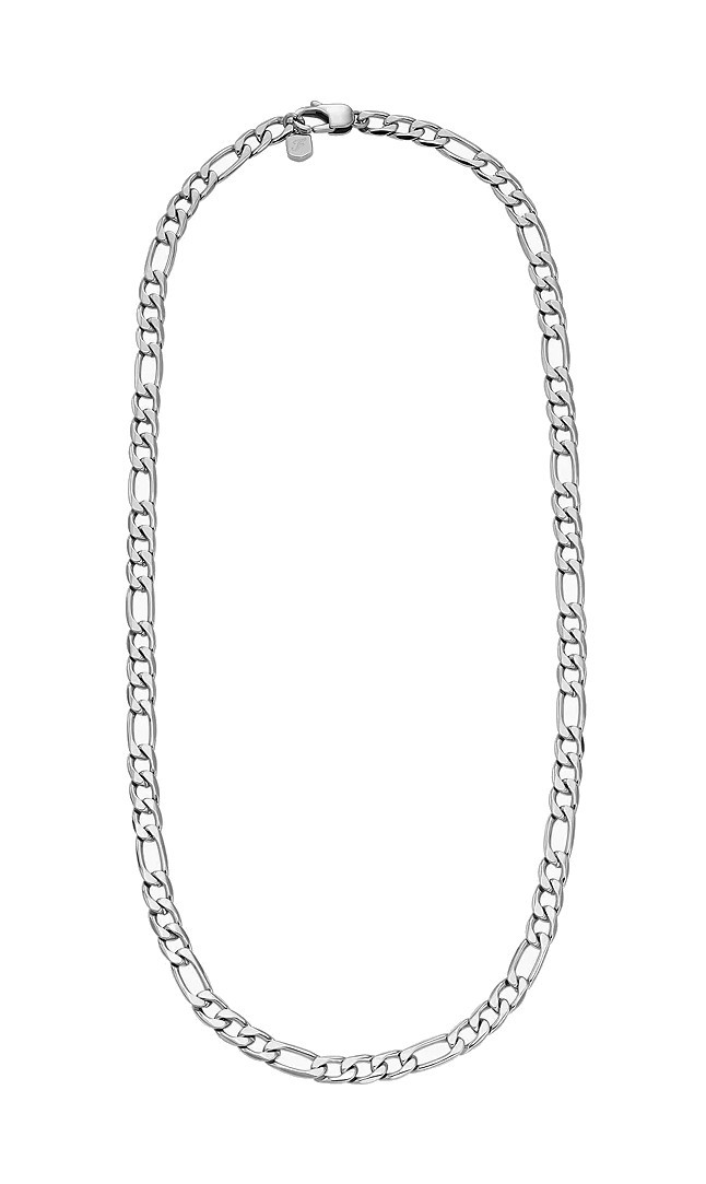 Fossil Výrazný ocelový náhrdelník Figaro Ellis JF04721040