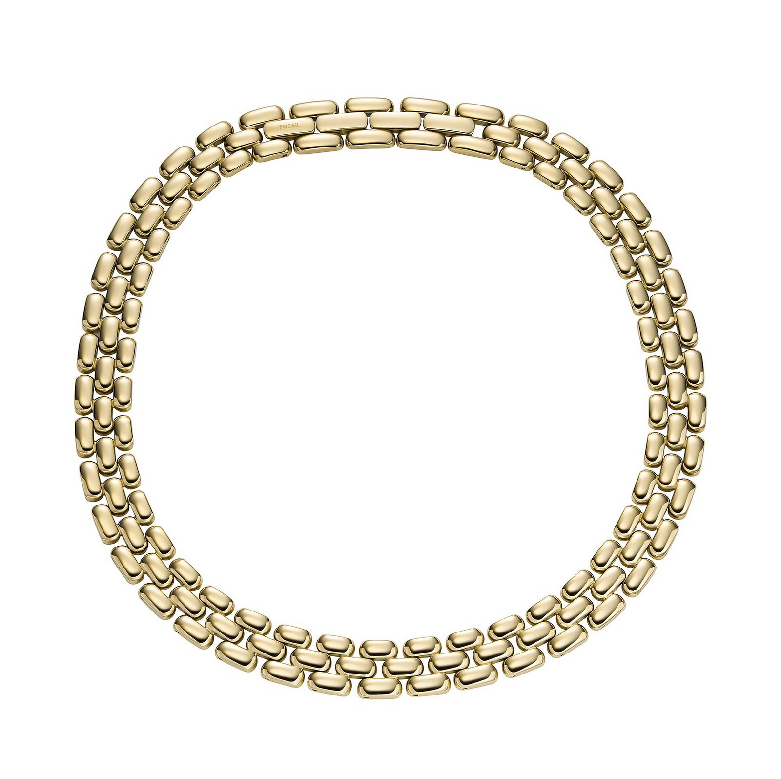 Fossil Masivní pozlacený náhrdelník pro ženy Arden JF04783710