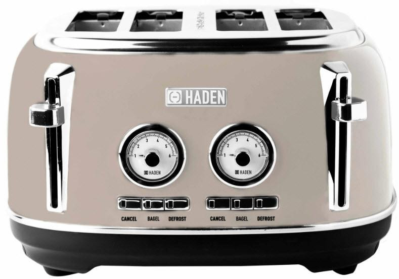 Béžový topinkovač Haden Dorset Putty na 4 topinky 208941