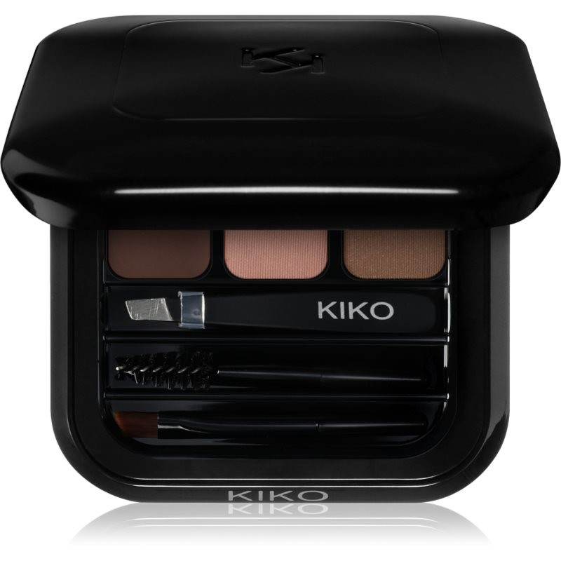 KIKO Milano Eyebrow Expert sada pro dokonalé obočí odstín 02 Brown 2.4 g