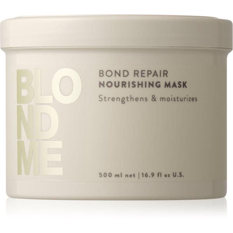 Schwarzkopf Professional Blondme Bond Repair Nourishing Mask intenzivně vyživující maska 500 ml