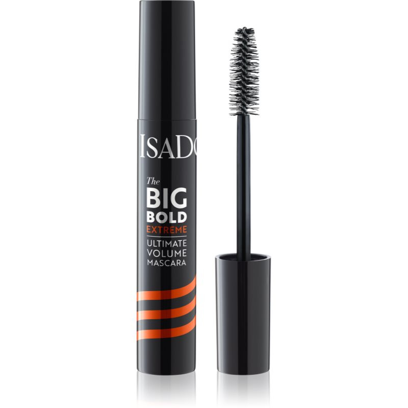 IsaDora Big Bold Extreme Ultimate Volume Mascara řasenka pro extrémní objem a intenzivní černou barvu odstín 15 Extreme Black 14 ml
