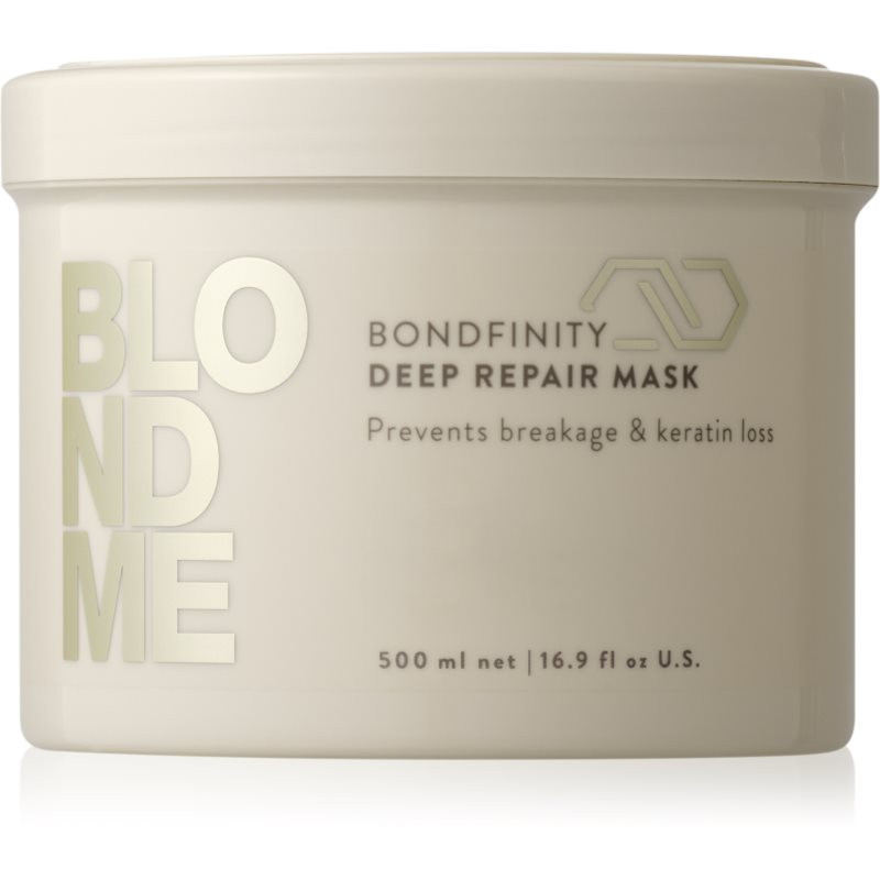 Schwarzkopf Professional Blondme Bondfinity Deep Repair Mask hloubkově regenerační maska 500 ml