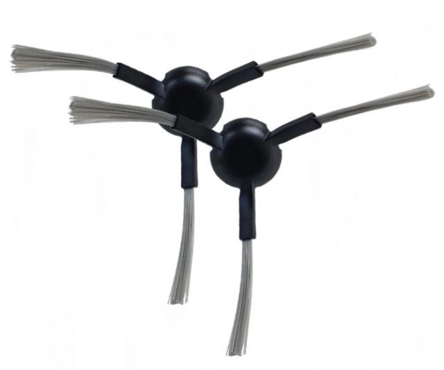 Kartáčky pro XIAOMI Robot Vacuum X20 PRO, Robot Vacuum X20 Max boční černé, 2ks