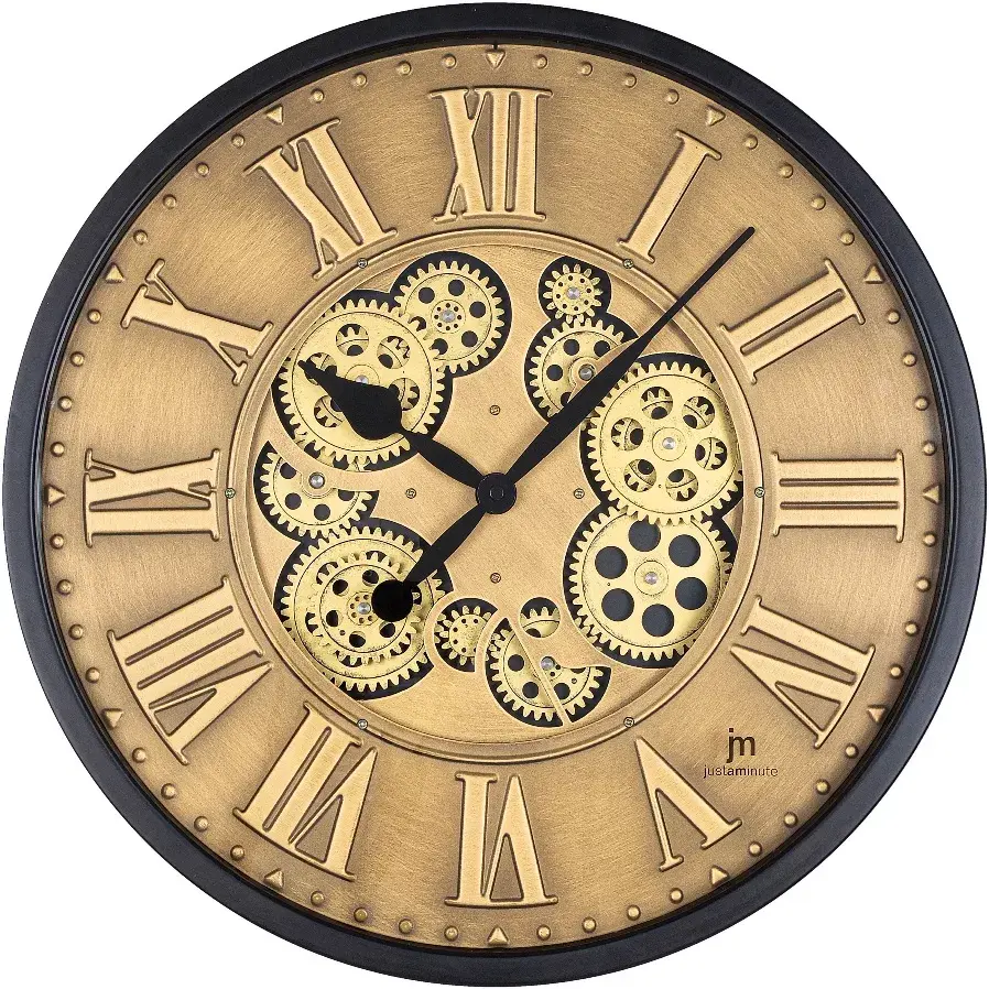 Lowell Italy Designové nástěnné hodiny 21541N Lowell 46cm