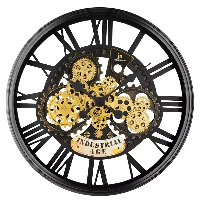 Lowell Italy Designové nástěnné hodiny 21548N Lowell 60cm